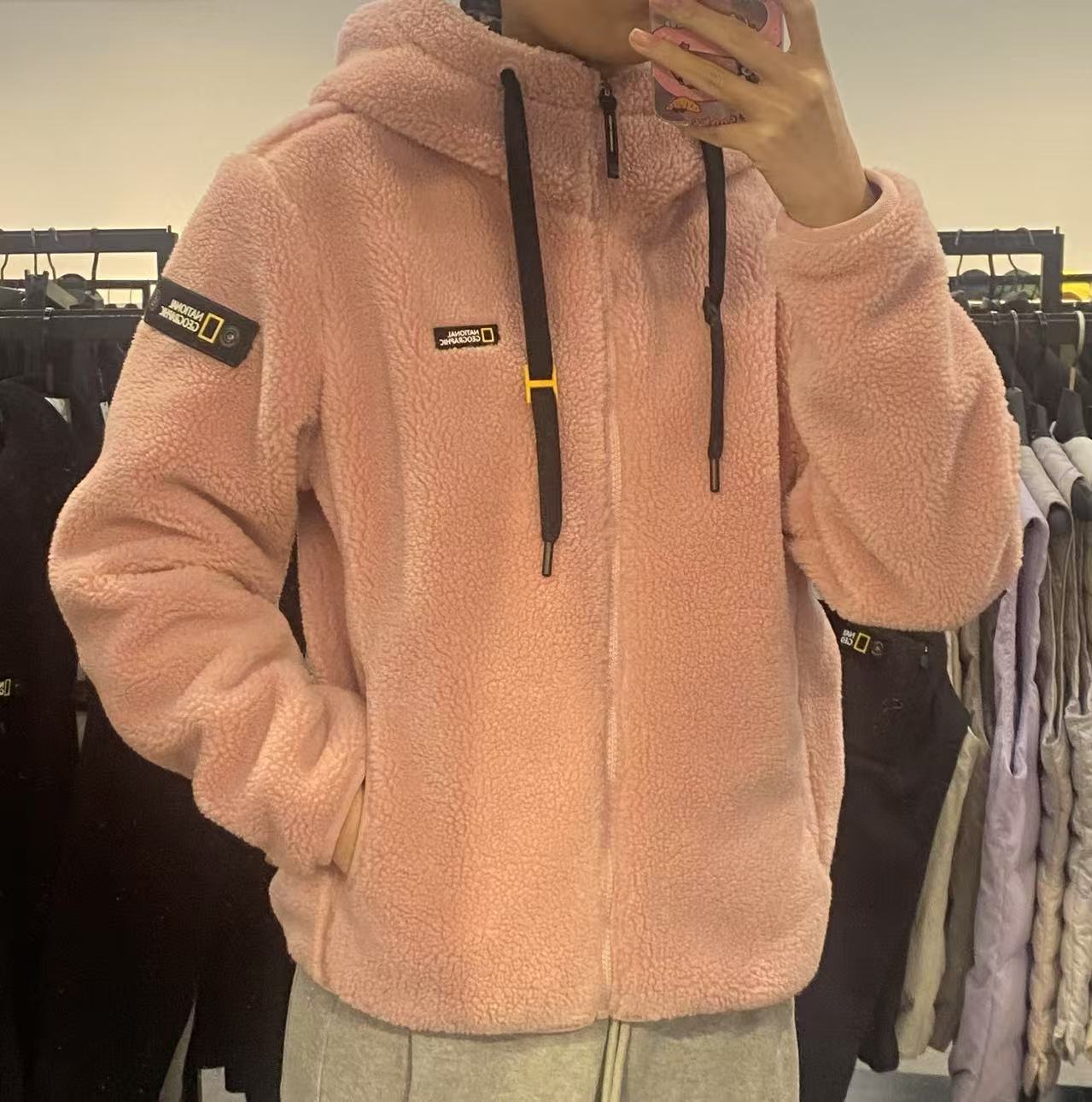 【現貨】韓國 National Geographic COSTONI Fleece Full Zip Jacket【NG354】