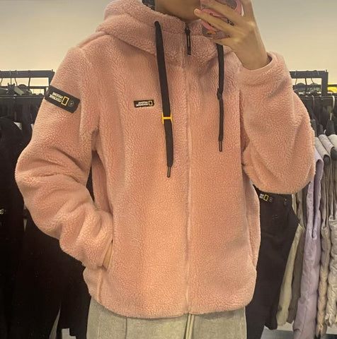 【現貨】韓國 National Geographic COSTONI Fleece Full Zip Jacket【NG354】