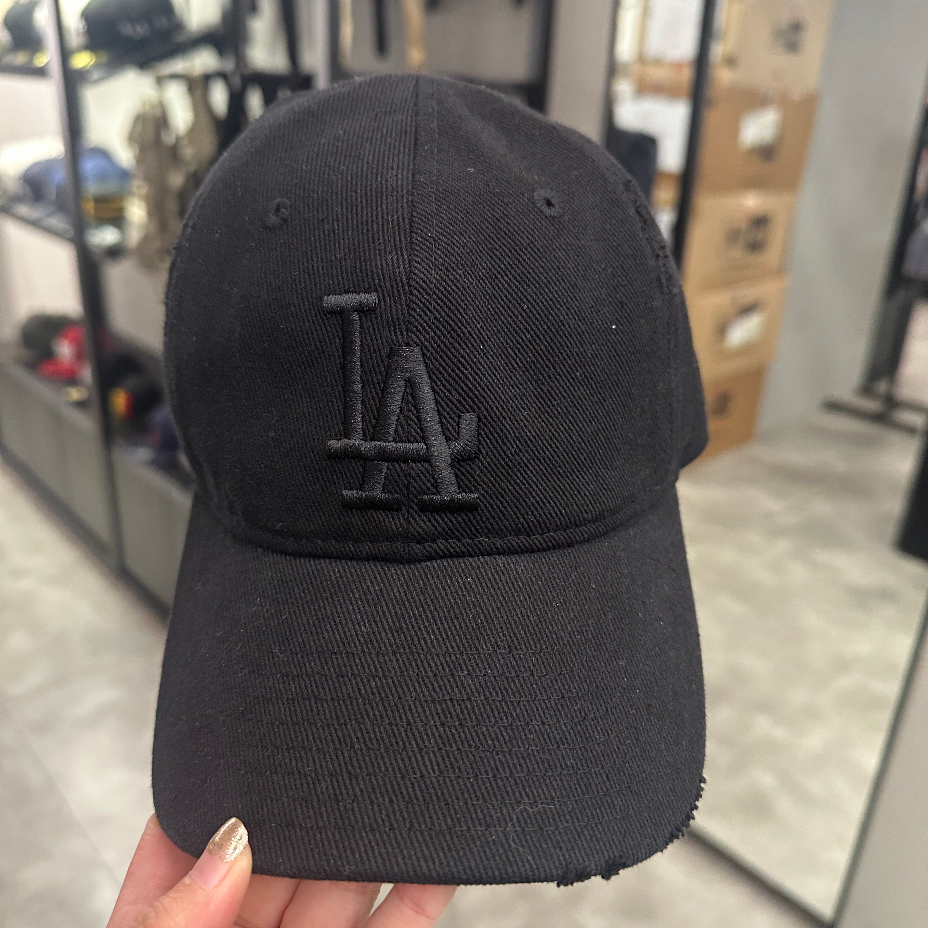 韓國 New Era MLB LA Dodgers Damaged Unstructured Ball Cap【NE148】
