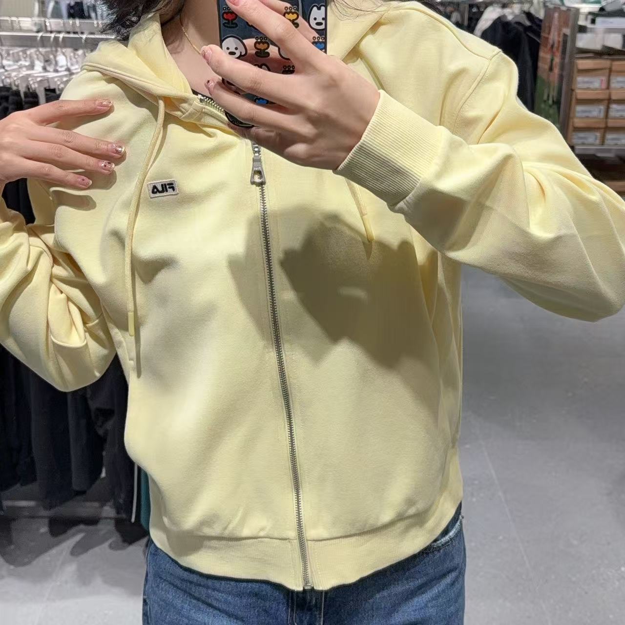 韓國 FILA Essential Hooded Zip-Up【FA009】