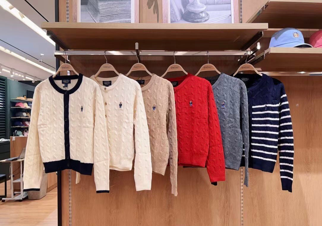 韓國 Who.A.U Steve Cable Cardigan【WA217】