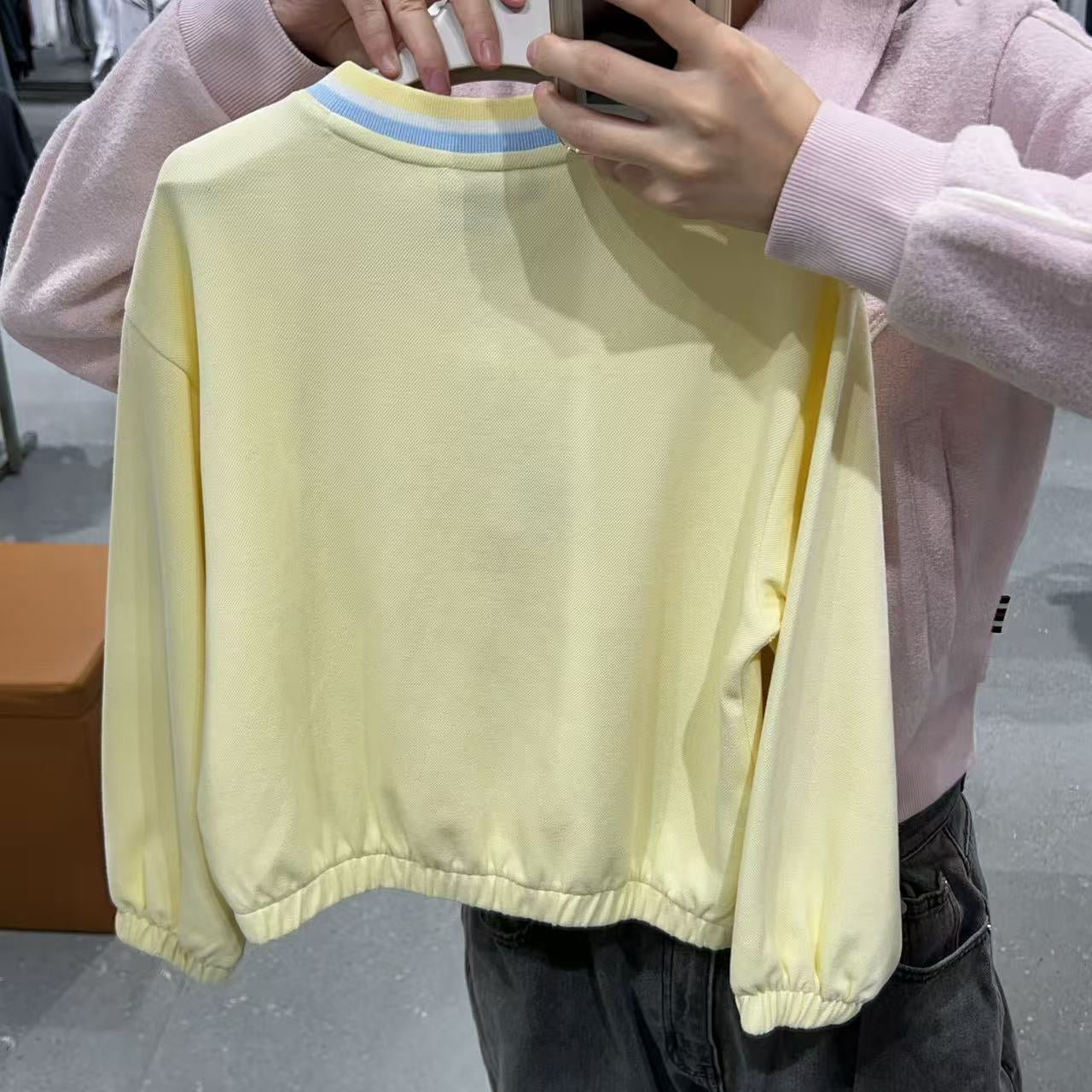 韓國 FILA Kids V-neck modified Sweatshirt【FA077】