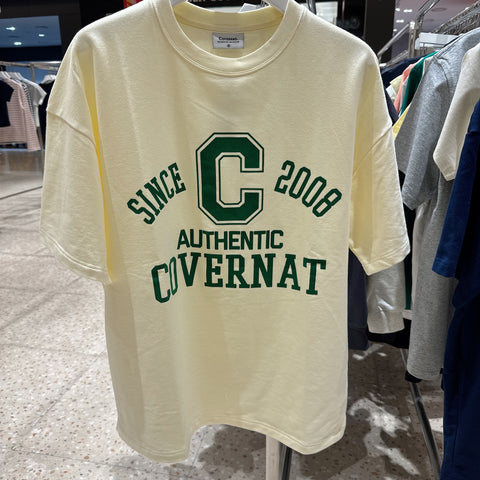 韓國 Covernat C Logo Arch T-Shirt【CO187】