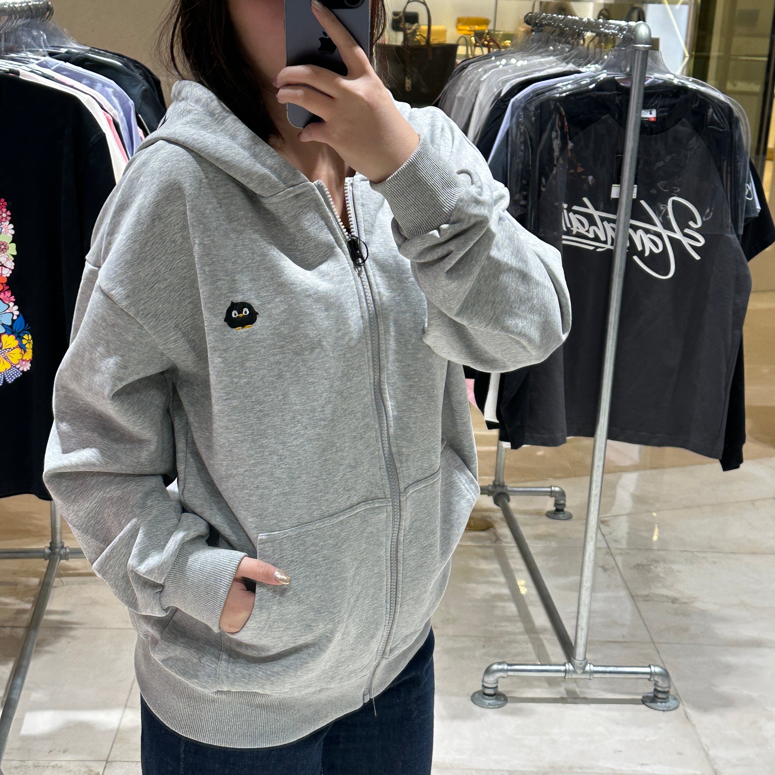 韓國 Pingnara Hoddie Zip-up【PA013】