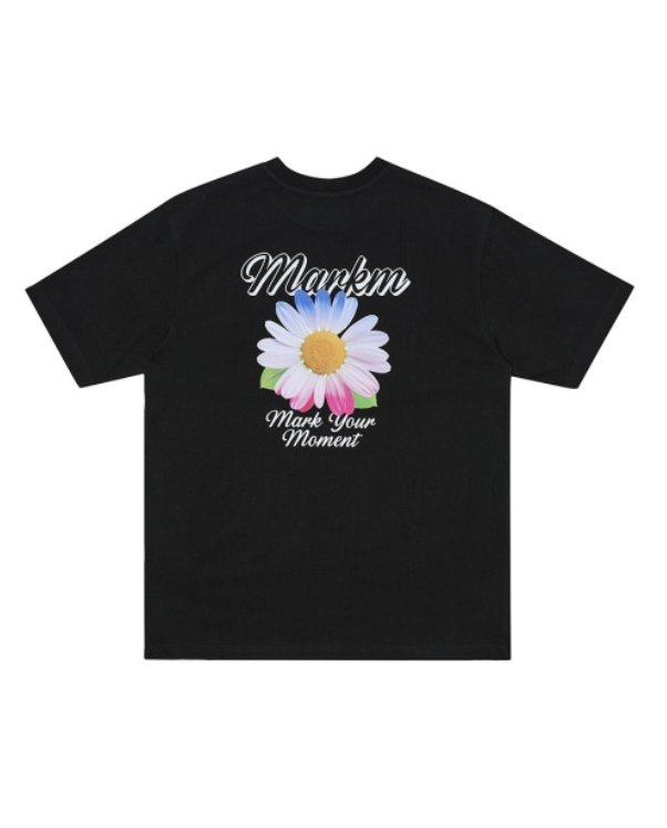 韓國 Markm Flower Graphic T-Shirt【MA178】