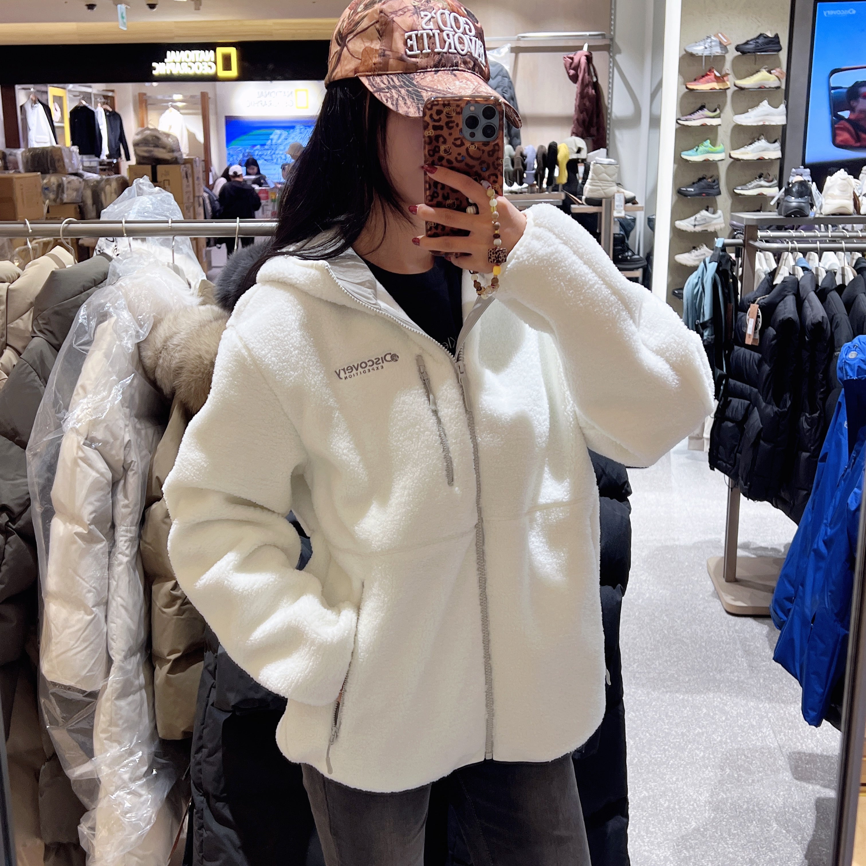 韓國 Discovery Tech Fleece Hooded Jacket【DY064】