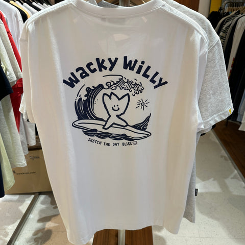 韓國 Wacky Willy Surf Crew T-shirt【WW196】