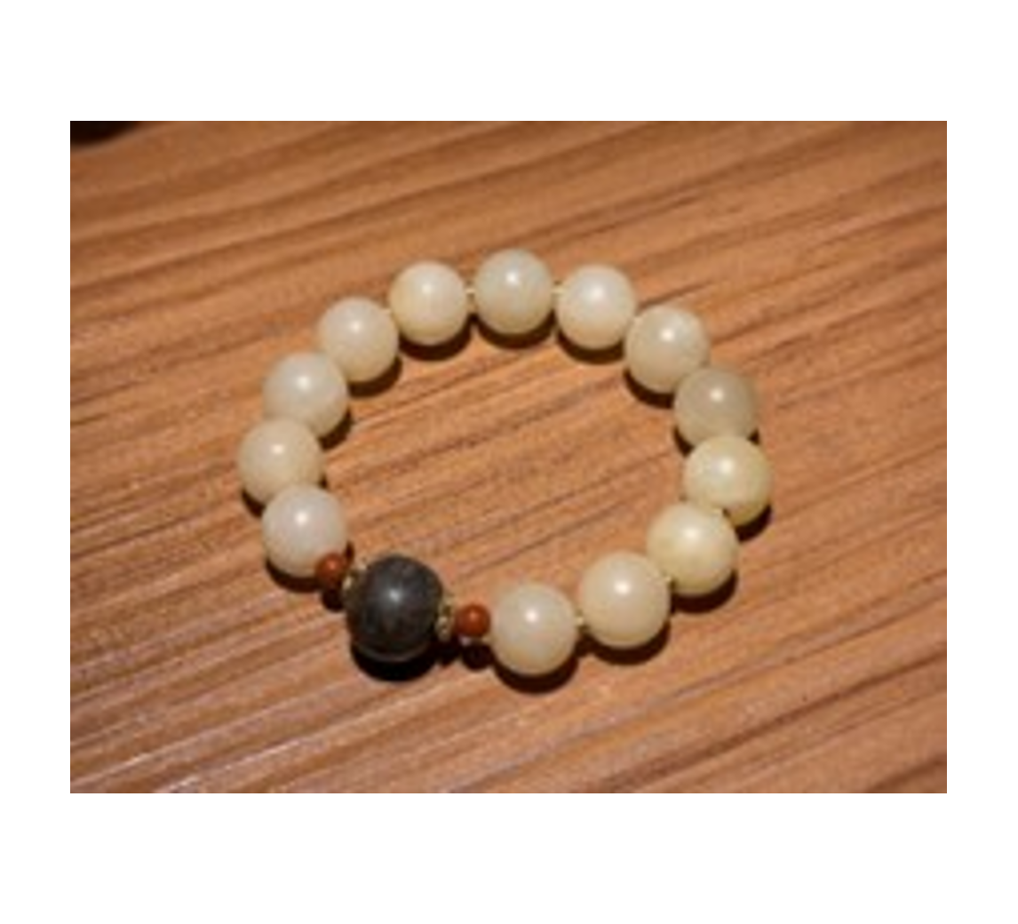 黑金鋼光明舍利手珠【SA079】
