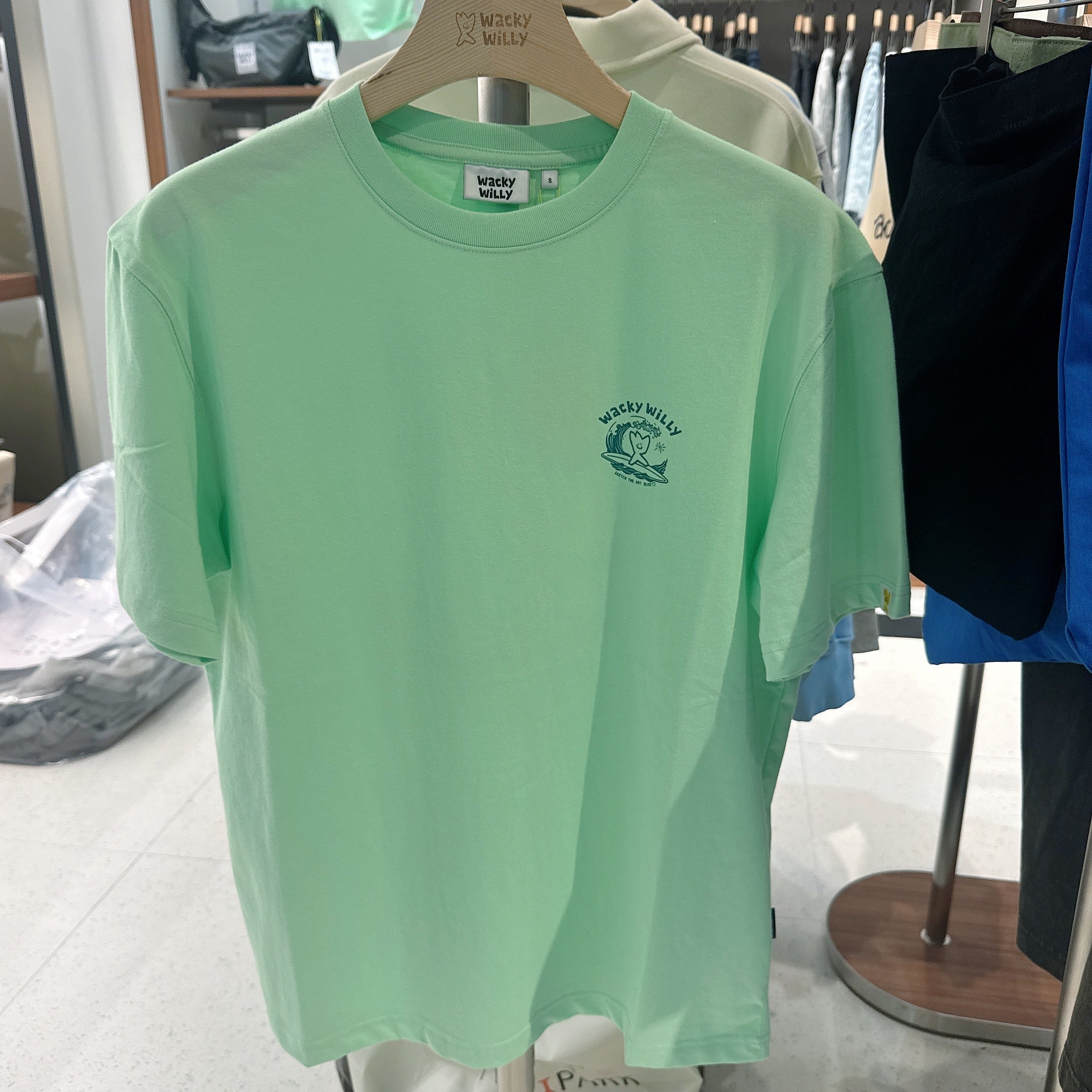 韓國 Wacky Willy Surf Crew T-shirt【WW196】