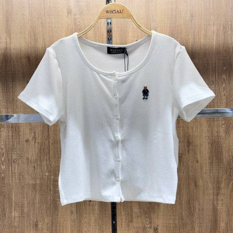 【現貨】韓國 Who.A.U No.30 Steve Ribbed Cardigan - Image