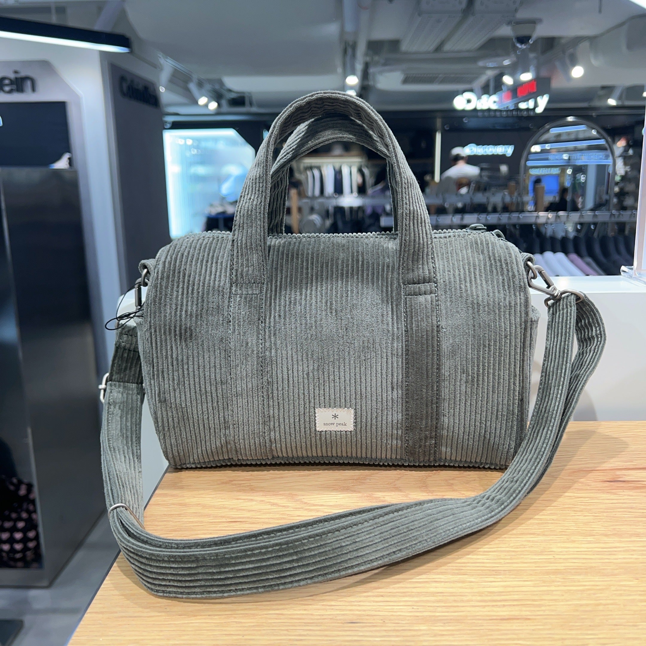 韓國 Snowpeak Corduroy Bowling Bag【SN005】