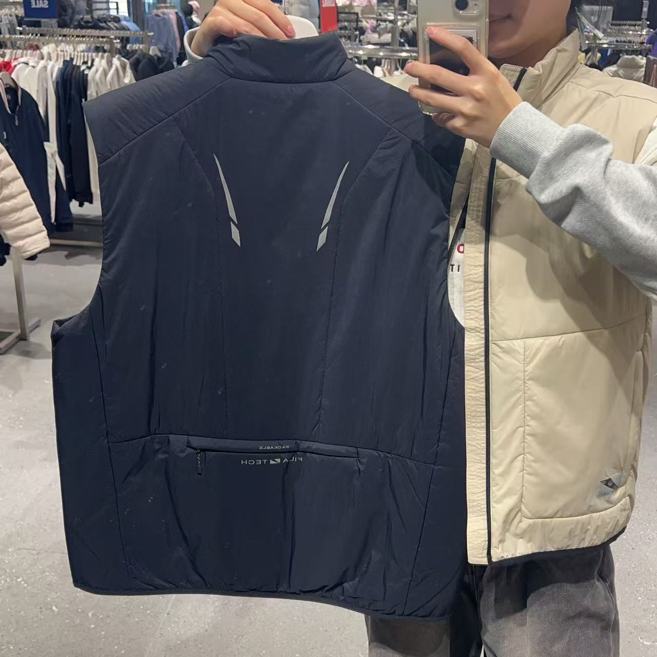 韓國 FILA Running Lightweight Padded Vest【FA014】