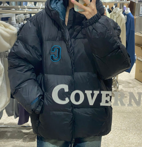 韓國 Covernat College Volume Hoodie Down【CO024】 - STT Mall HK 靚太網購