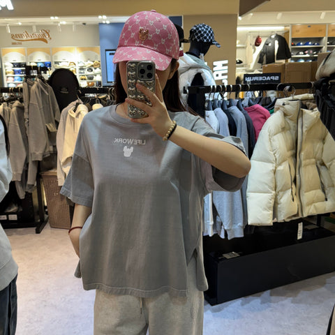 韓國 LifeWork Pigment Smoladog T-shirt【LW042】 - STT Mall HK 靚太網購