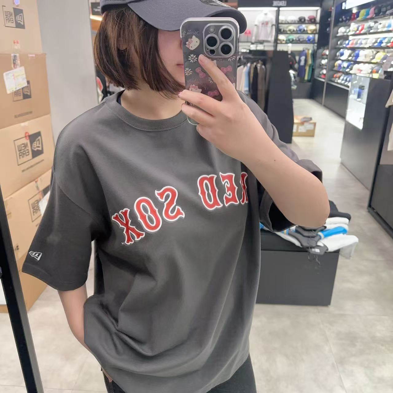 韓國 New Era MLB Chicago Cubs Lettering Logo T-Shirt【NE189】