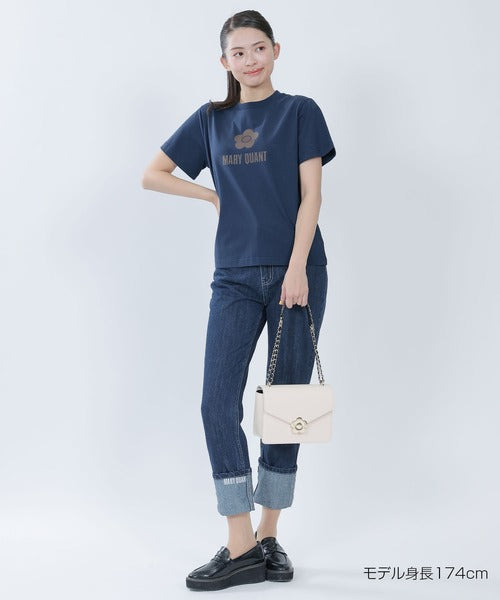 【現貨】日本直送 Mary Quant 雛菊Logo Tee【SJ011】