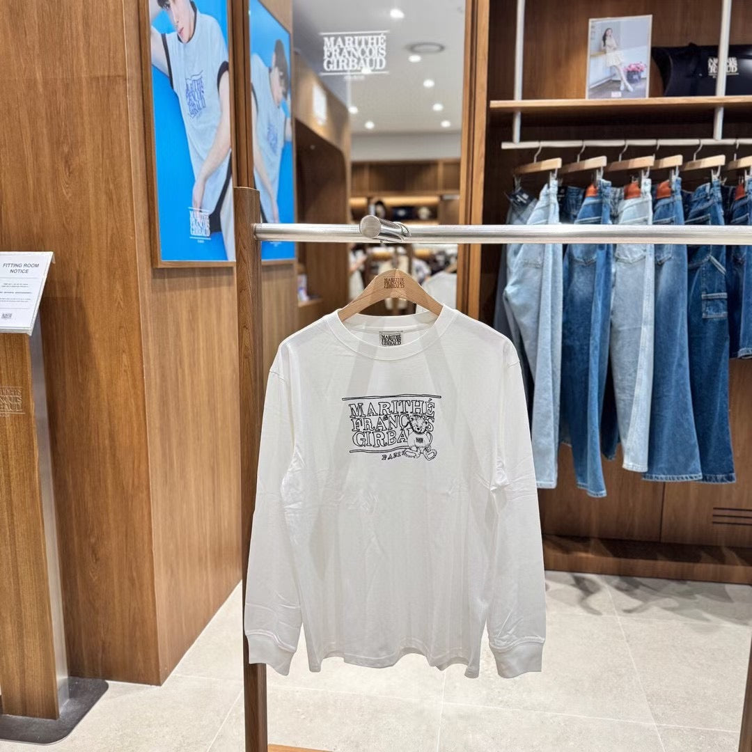韓國 Marithe Francois Girbaud Mini Doodle Bear Long Sleeve【MF625】
