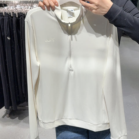 韓國 FILA Women's Performance Golji Half Zip Long Sleeve T-shirt【FA258】