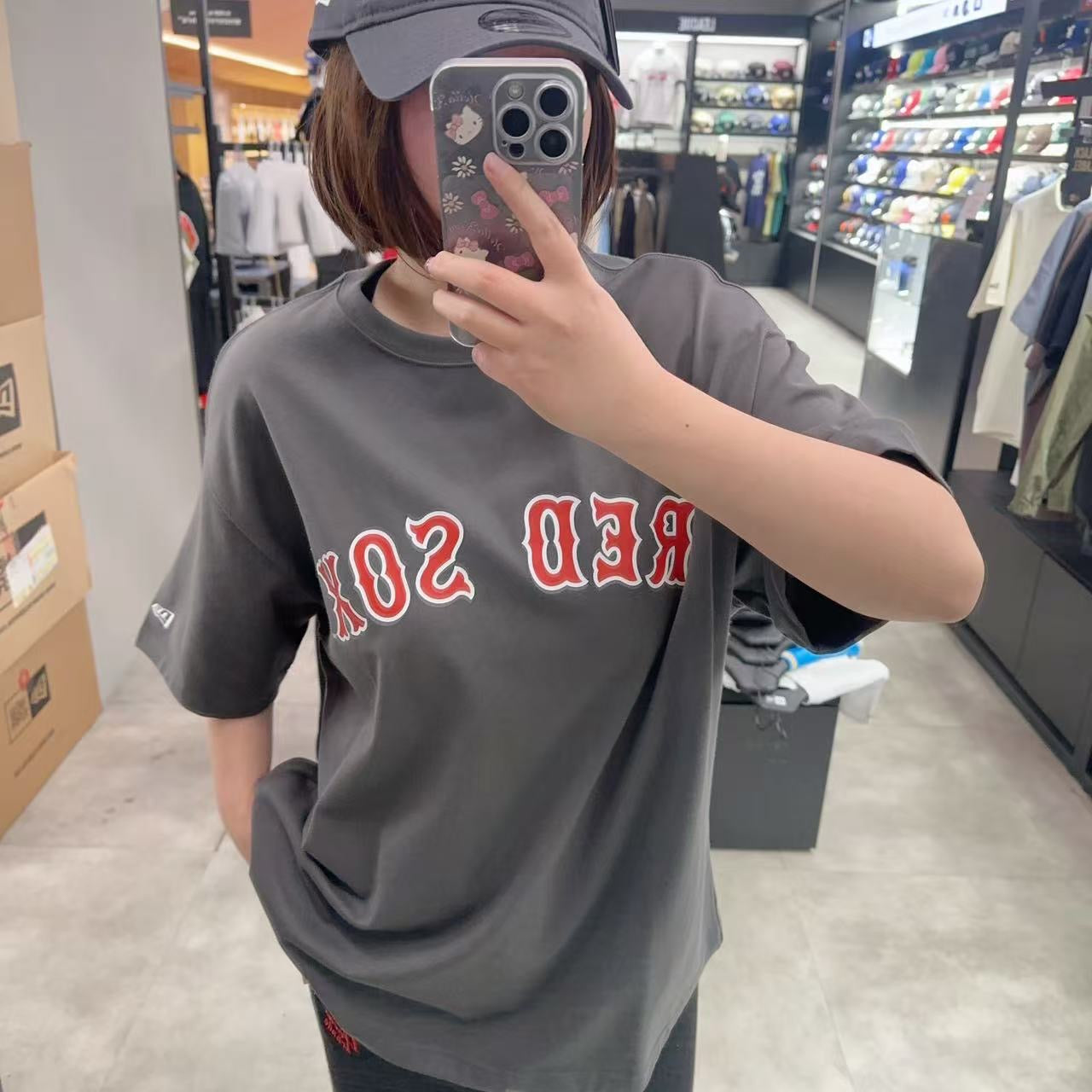 韓國 New Era MLB Chicago Cubs Lettering Logo T-Shirt【NE189】