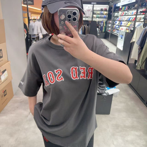 韓國 New Era MLB Chicago Cubs Lettering Logo T-Shirt【NE189】