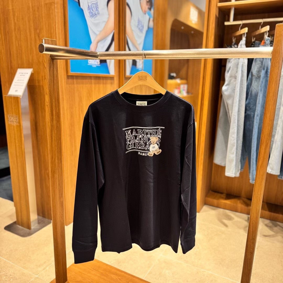 韓國 Marithe Francois Girbaud Mini Doodle Bear Long Sleeve【MF625】