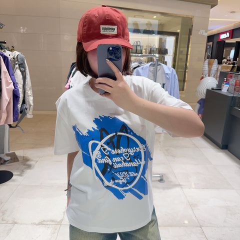 韓國 HANAHAII X-兔子塗鴉 T-Shirt【HA093】