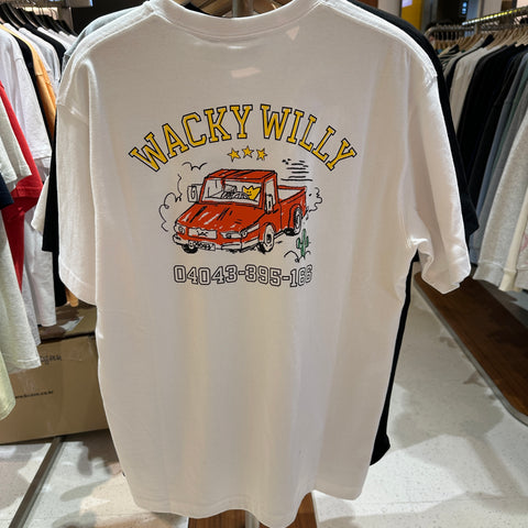 韓國 Wacky Willy Car graphic T-shirt【WW199】