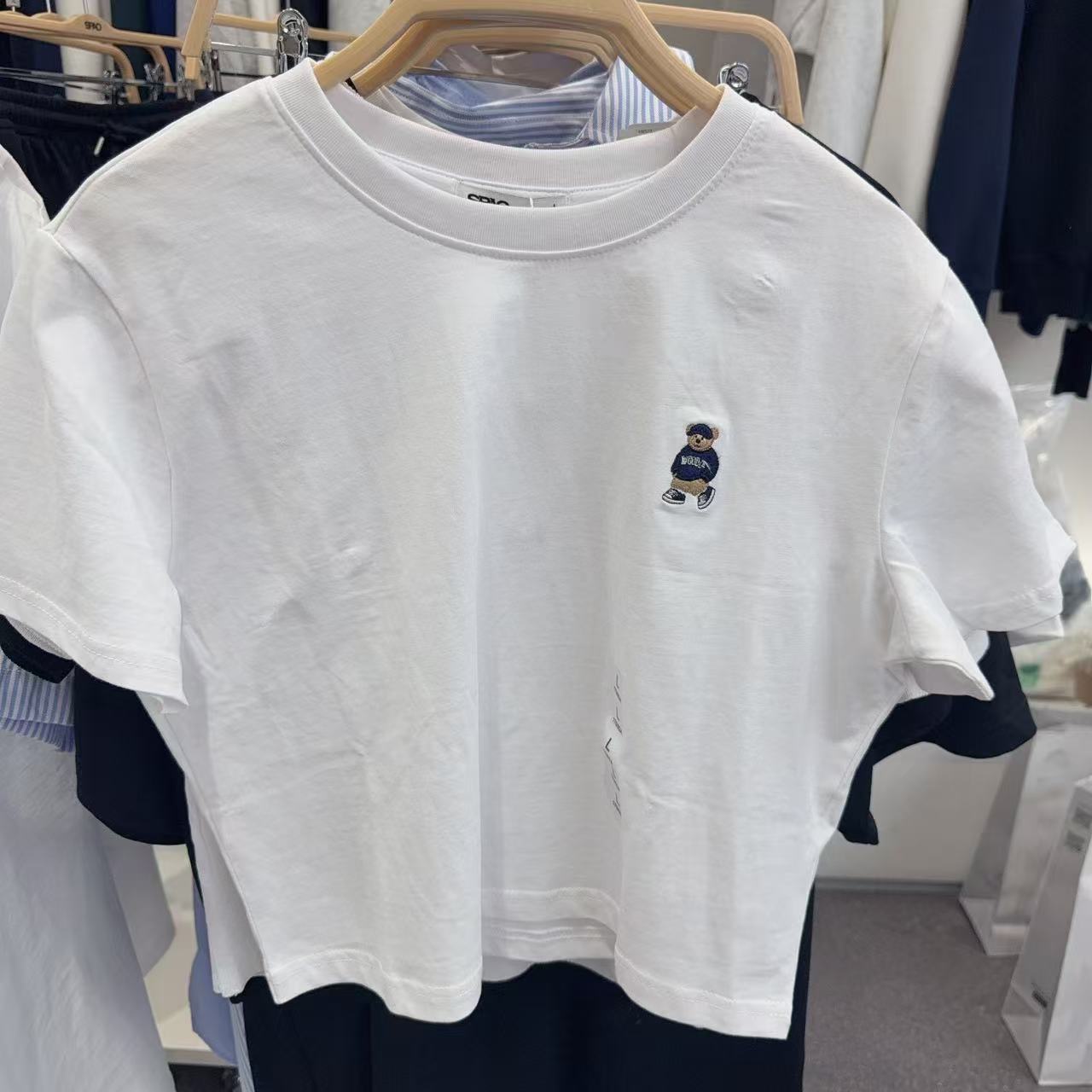韓國 SPAO Crop Short Sleeve T-shirt【SP089】