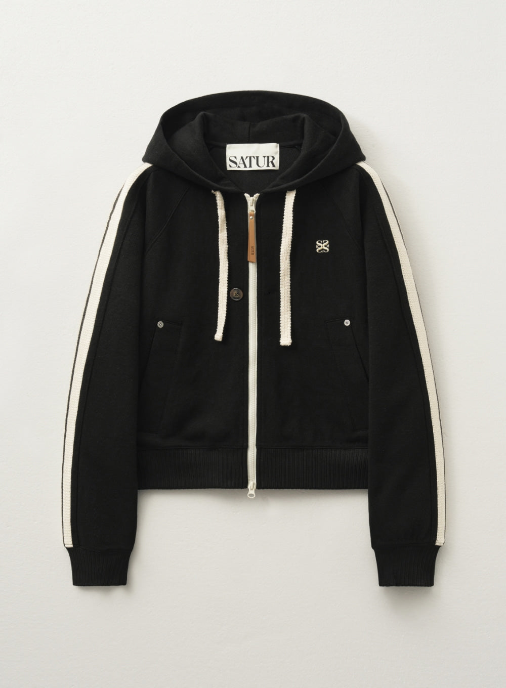 韓國 Satur Lawton Loose Fit Hood Zip-up【SR017】