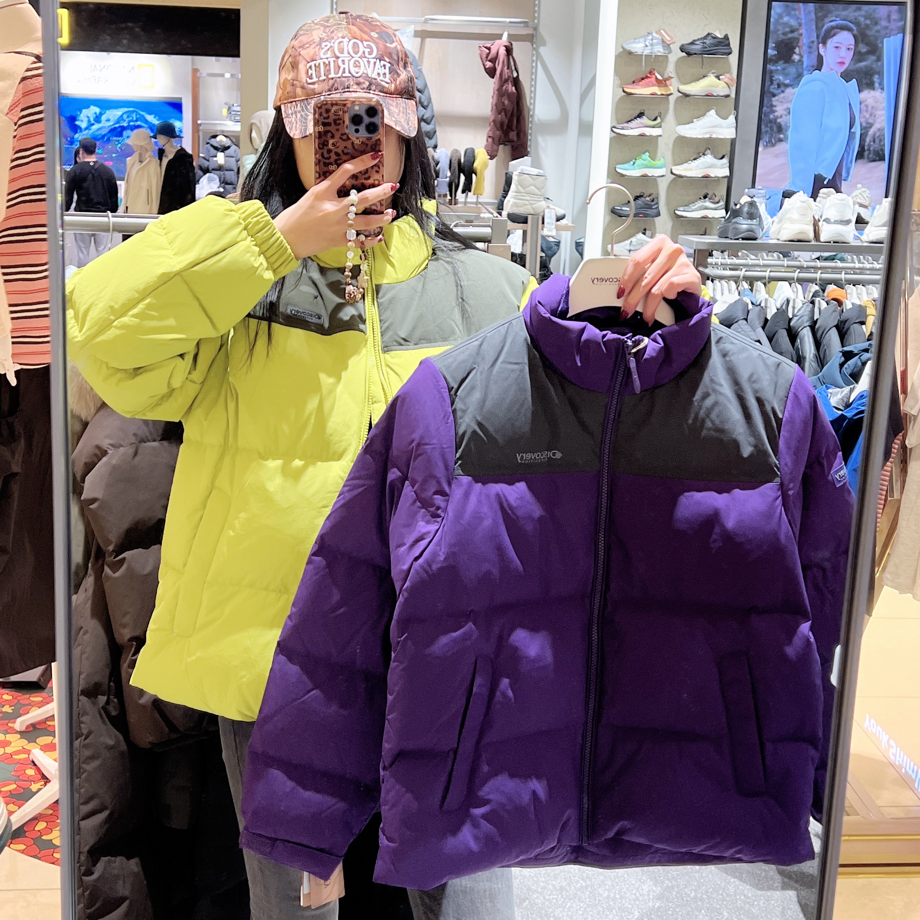 韓國 Discovery Vansley Down Short Padding【DY058】