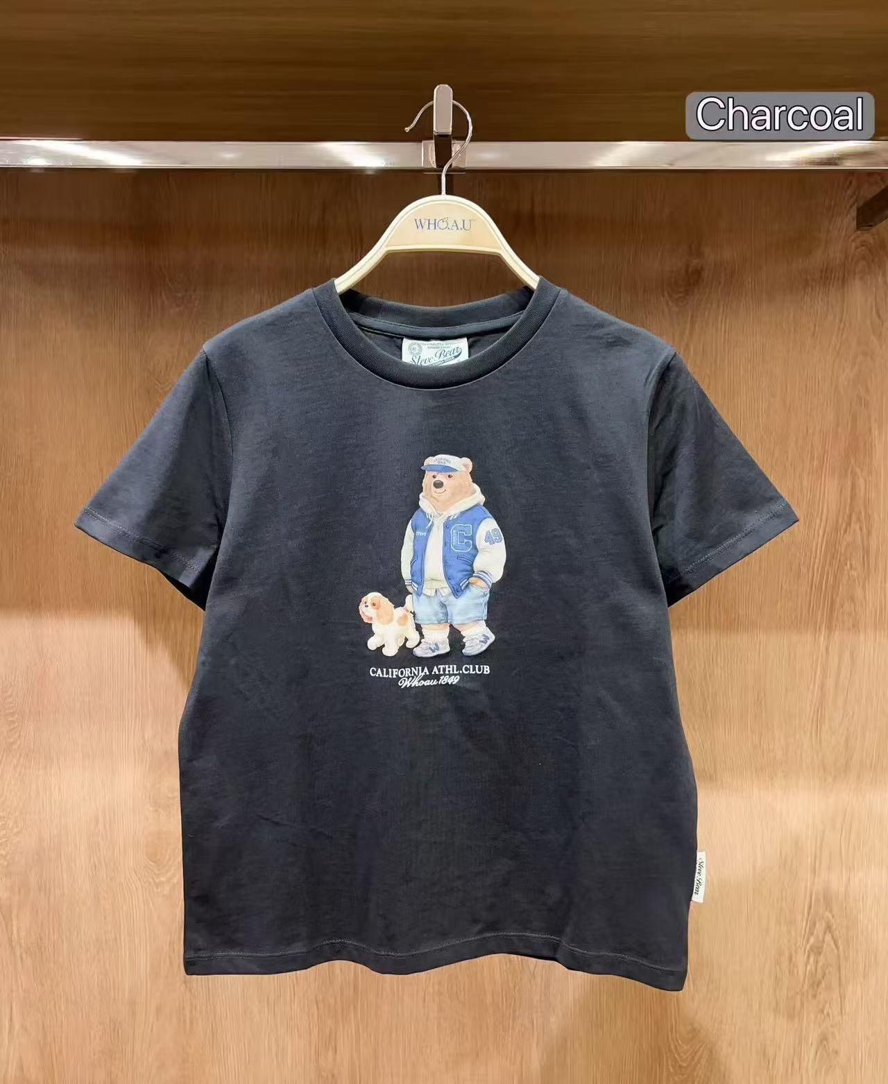 韓國 WhoAU Steve Photo T-Shirt【WA310】