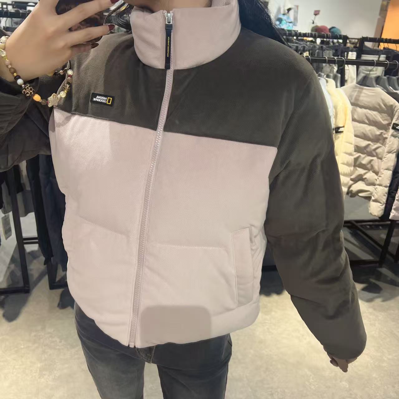 韓國 National Geographic Unisex Rayman Corduroy RDS Duck Down (鴨絨)【NG057】