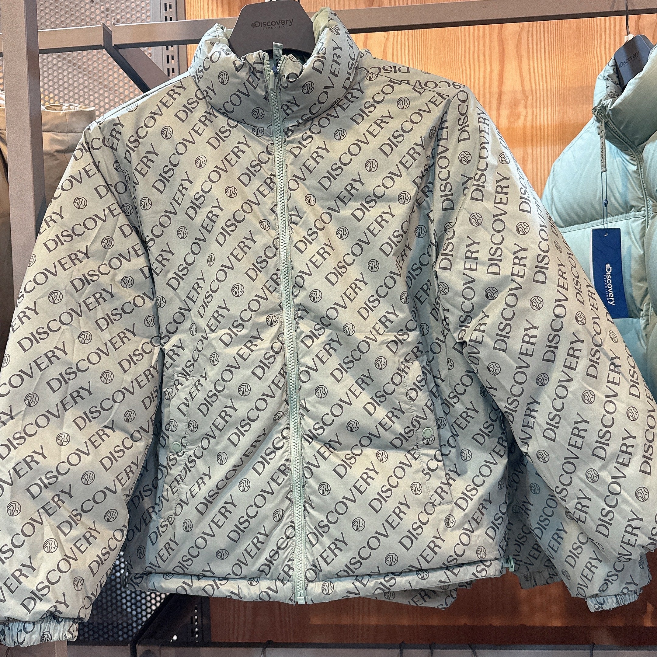 韓國 Discovery Choose One Of Three Glen Reversible Down Short Padding Styles (鵝絨)【DY191】