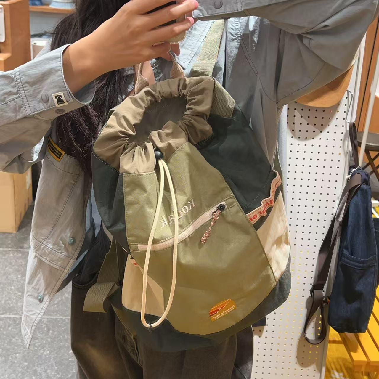 韓國 Kodak Kodachrome Bucket Backpack【KK025】