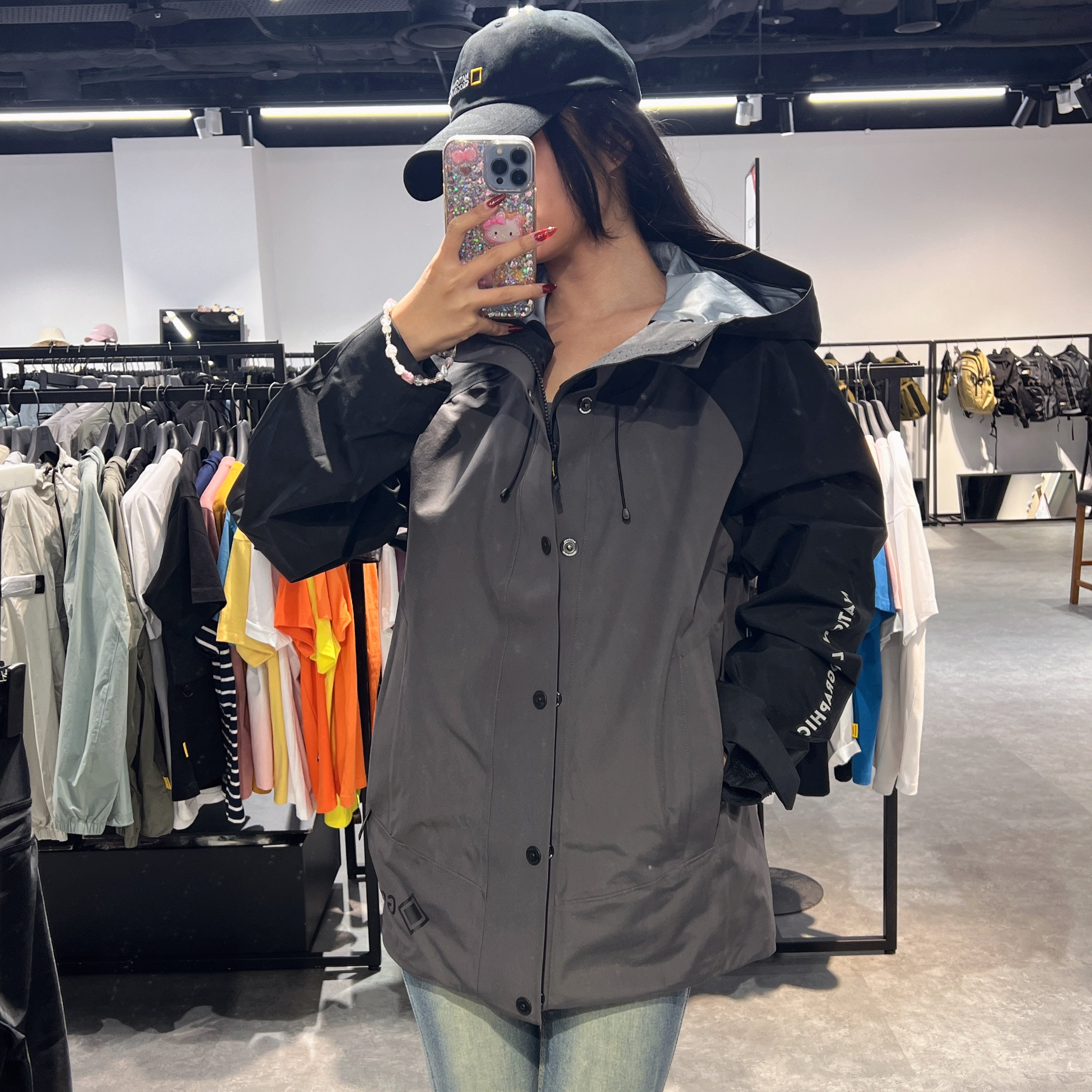 韓國 National Geographic Rupert Mountain Deluxe Gore-Tex Weather Jacket防水款【NG663】
