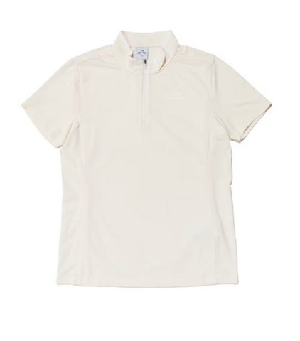 韓國 Eider Women's Short Sleeve Zip-Up T-Shirt【ER453】