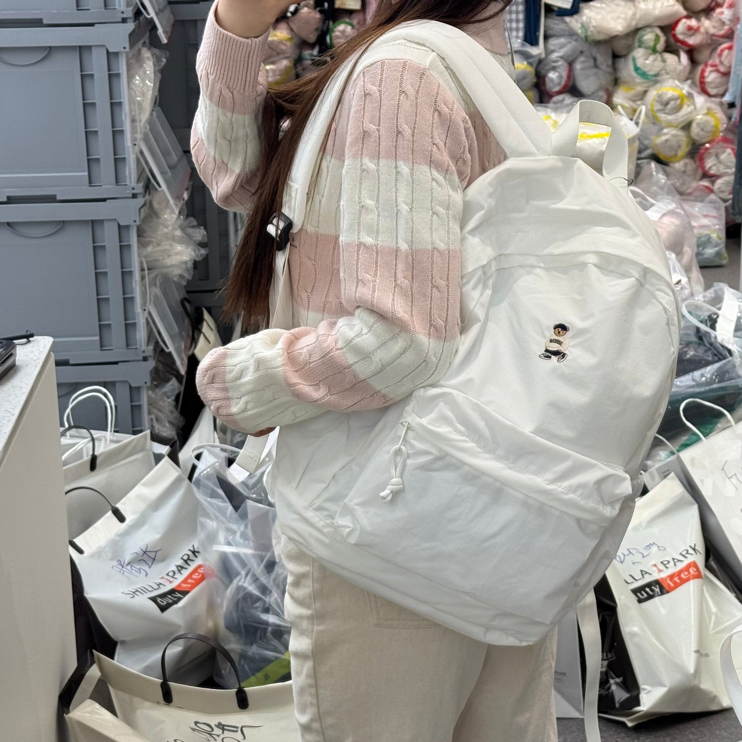 韓國 SPAO Basic Backpack【SP049】 - STT Mall HK 靚太網購