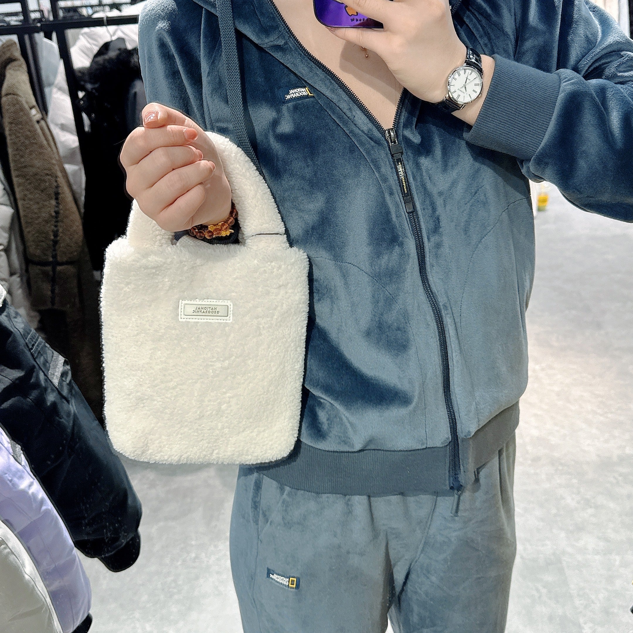 韓國 National Geographic Dumble Mini Crossbody Bag【NG120】