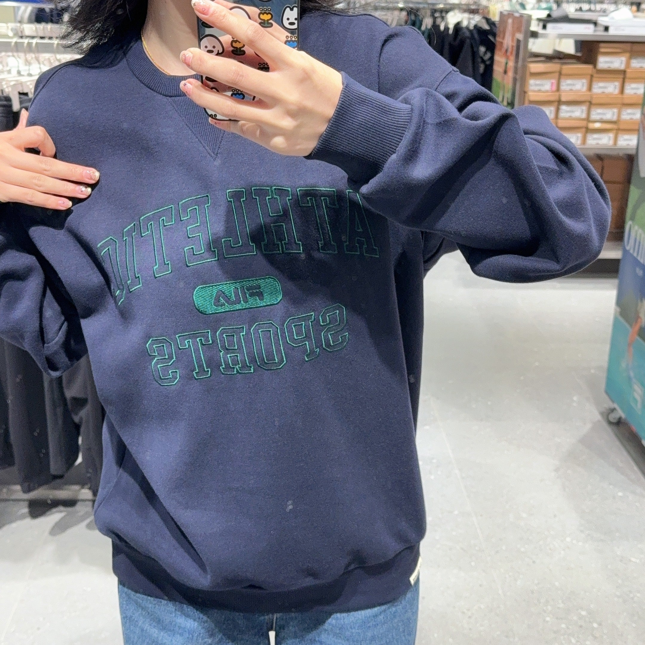 韓國 FILA Graphic Sweatshirt【FA235】