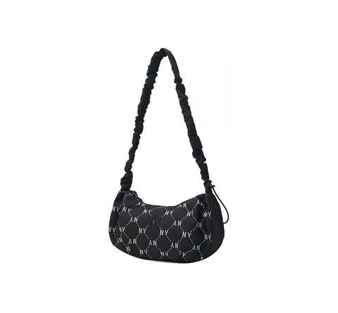 韓國 MLB Diamond Monogram Sportive Hobo Bag【MB246】