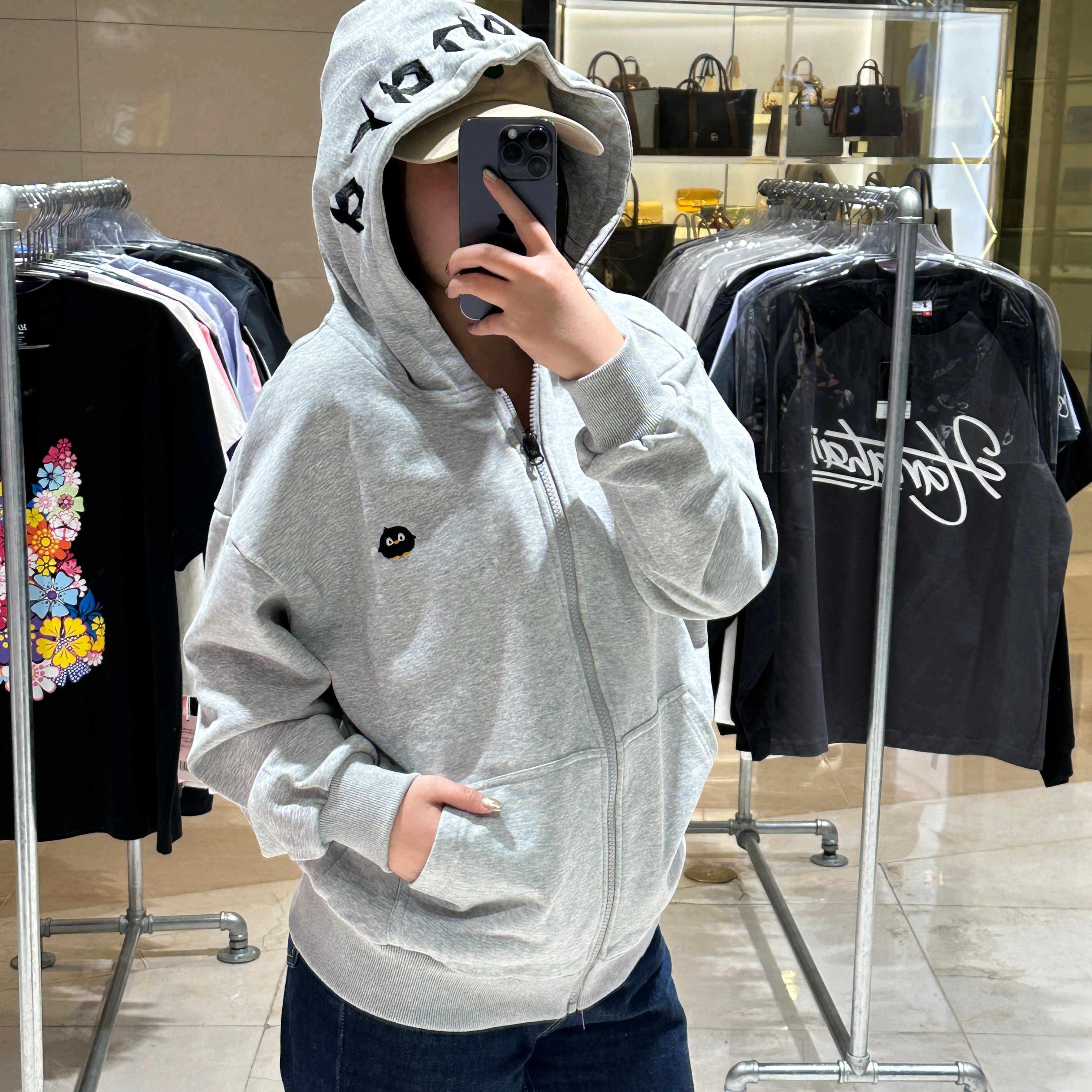 韓國 Pingnara Hoddie Zip-up【PA013】