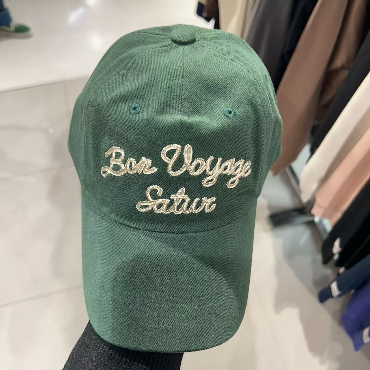 韓國 Satur Bon Voyage 5 Panel Ball Cap【SR157】