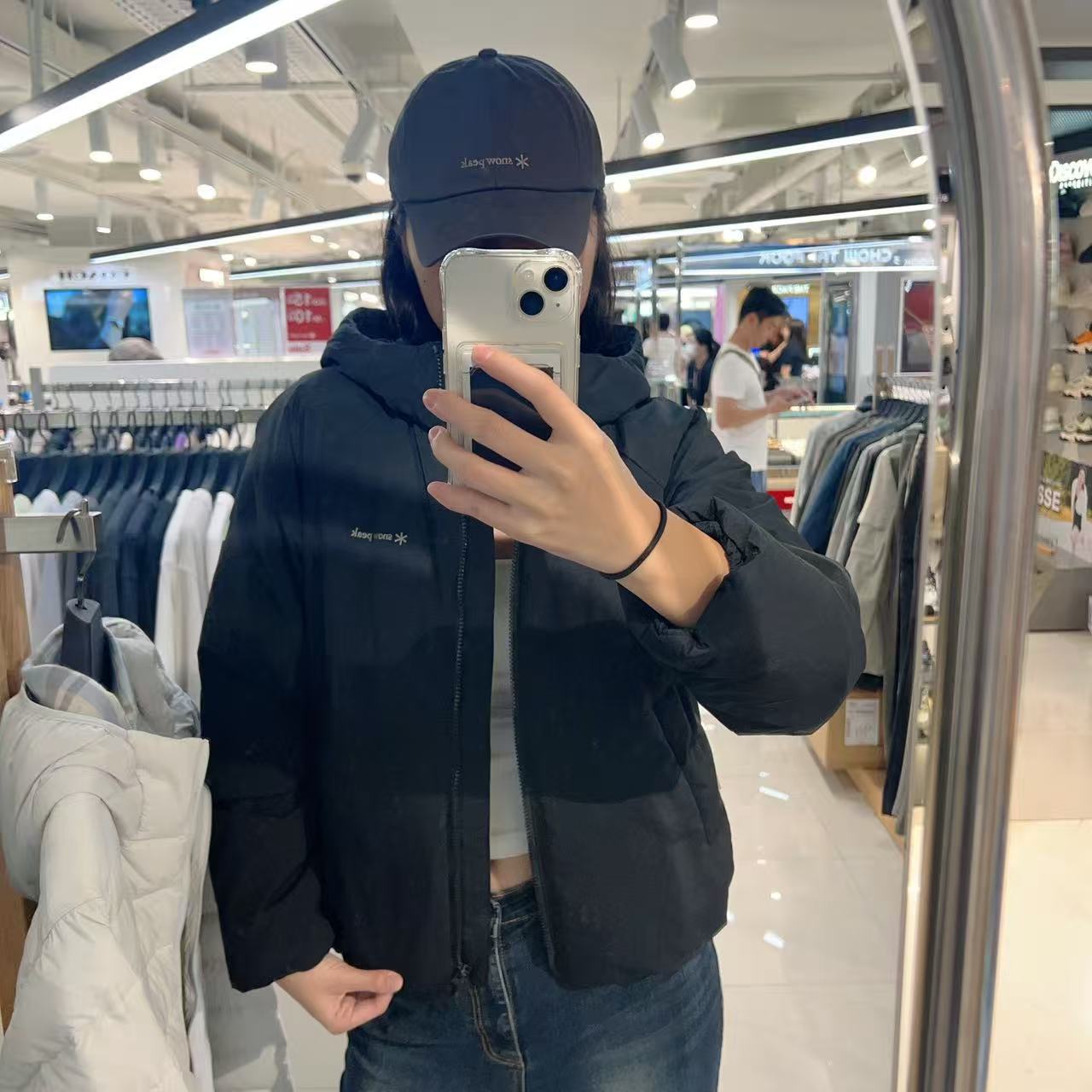 韓國 Snowpeak Land Women's Hooded Lightweight Down Jacket【SN035】
