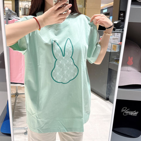 韓國 HANAHAII 基本款滿標純棉 T-Shirt【HA037】 - STT Mall HK 靚太網購