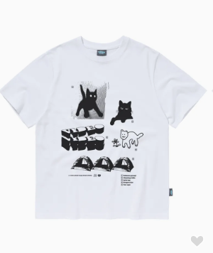 韓國 Video Jockey Hipster T-shirt【VJ029】