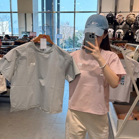 韓國 The North Face Women's Frost Round T-Shirt凉爽面料【NF110】