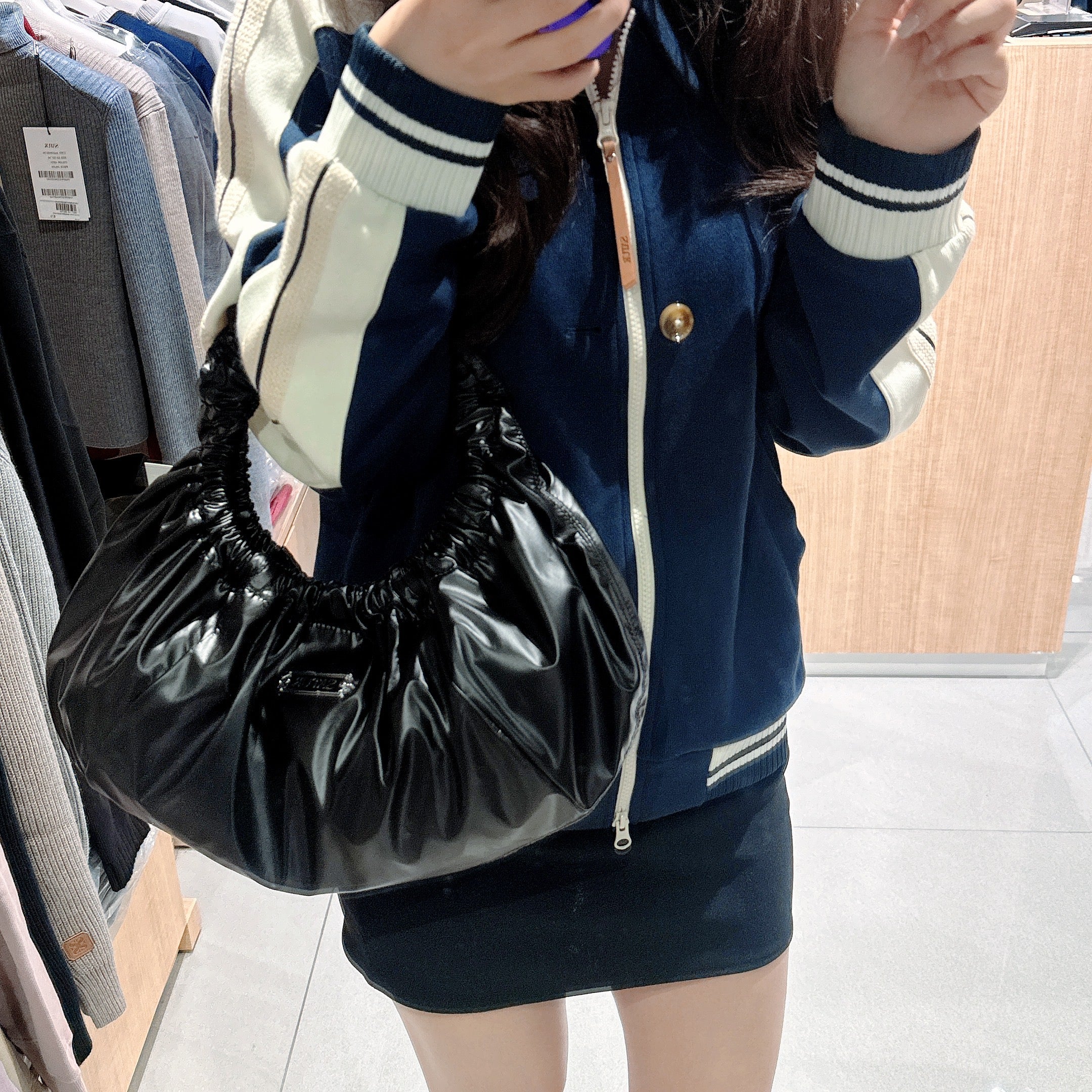 韓國 Satur Scrunchie Small Hand Bag【SR060】