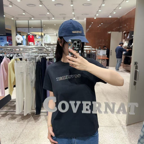 韓國 Covernat Basic Logo T-Shirt【CO165】