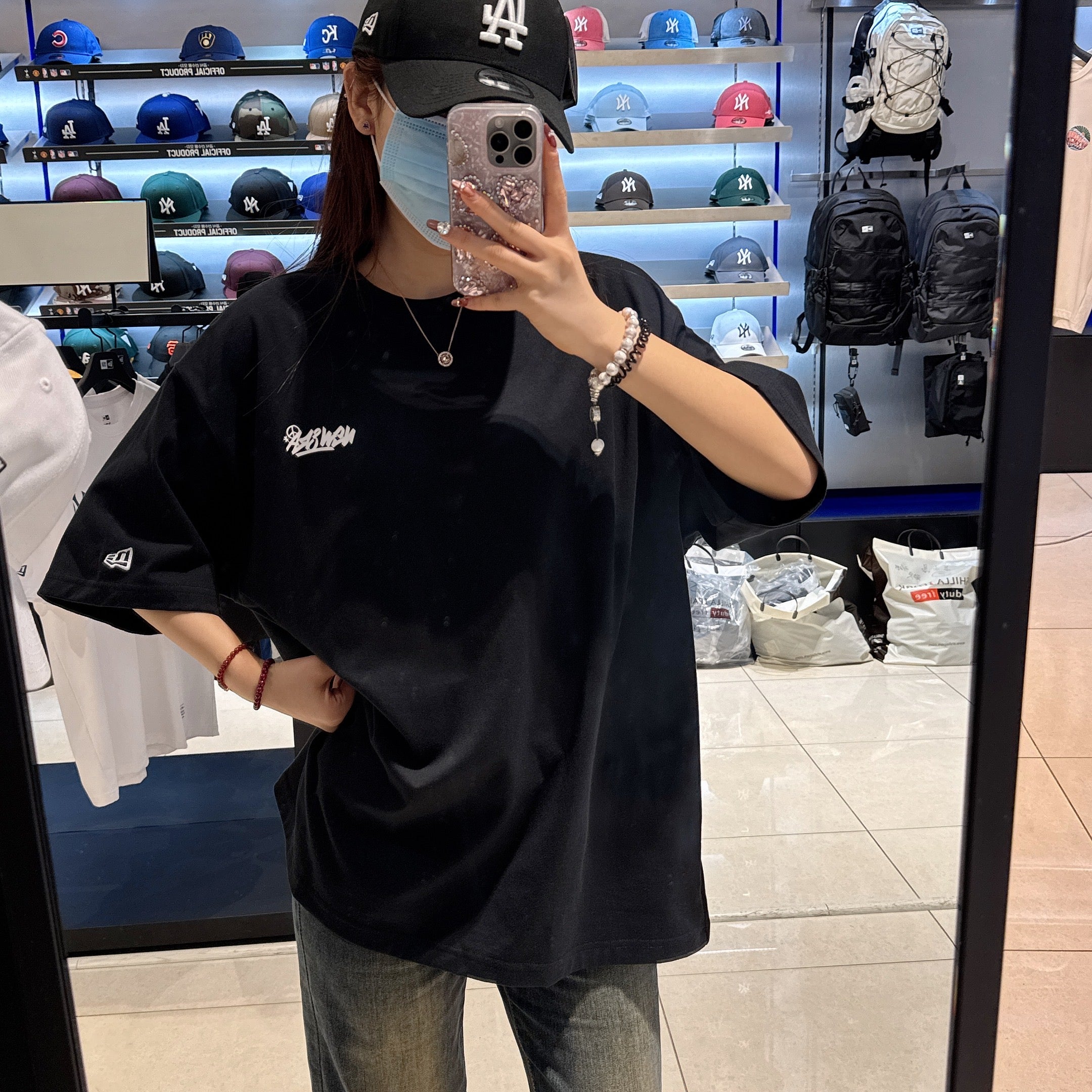 【現貨】韓國 New Era NEON WRITING T-SHIRT【NE096】