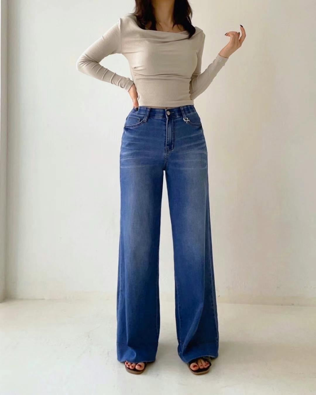 【現貨】韓國 HowLuk 牛仔褲(夏季款)【H5488】